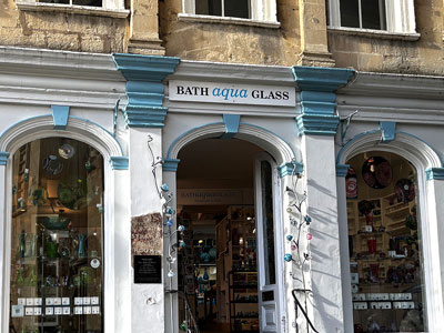 Bath Aqua Glass